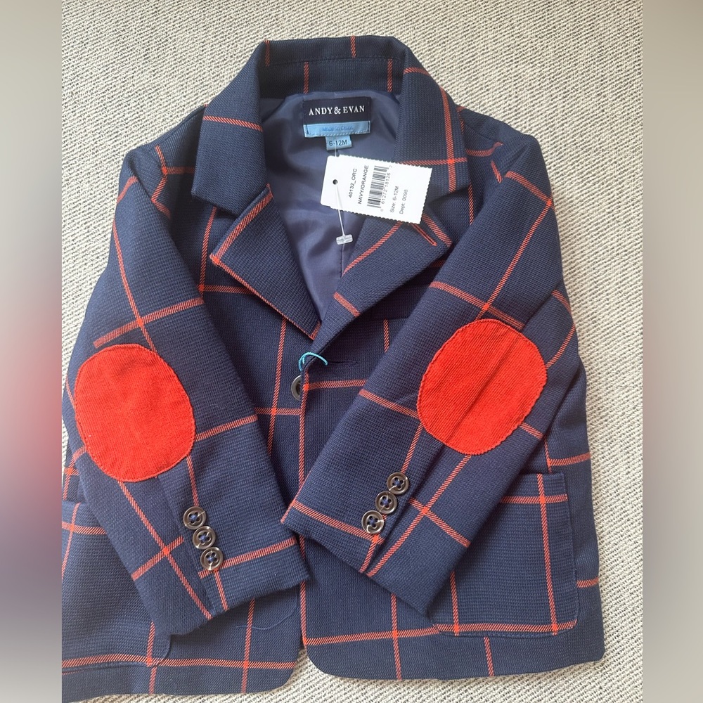 Andy & Evan Children’s Blazer 6 - 12 Months